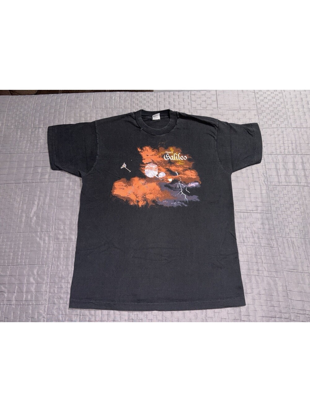 Vintage 1990s NASA Project Galileo Single Stitch Men’s 1XL T-Shirt Space USA
